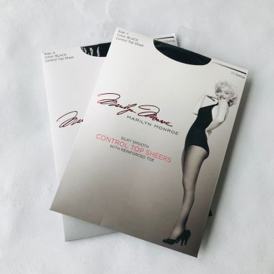 Marilyn Monroe Silky Smooth Control Top Sheers Pantyhose SIZE: A  Price is Firm